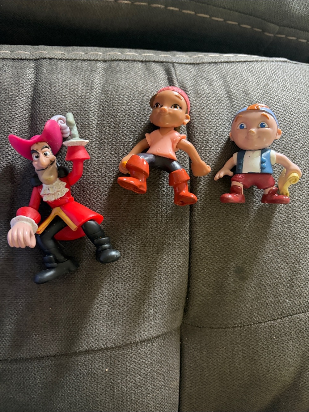 Lot of 3 Jake and the Neverland Pirate Figurines